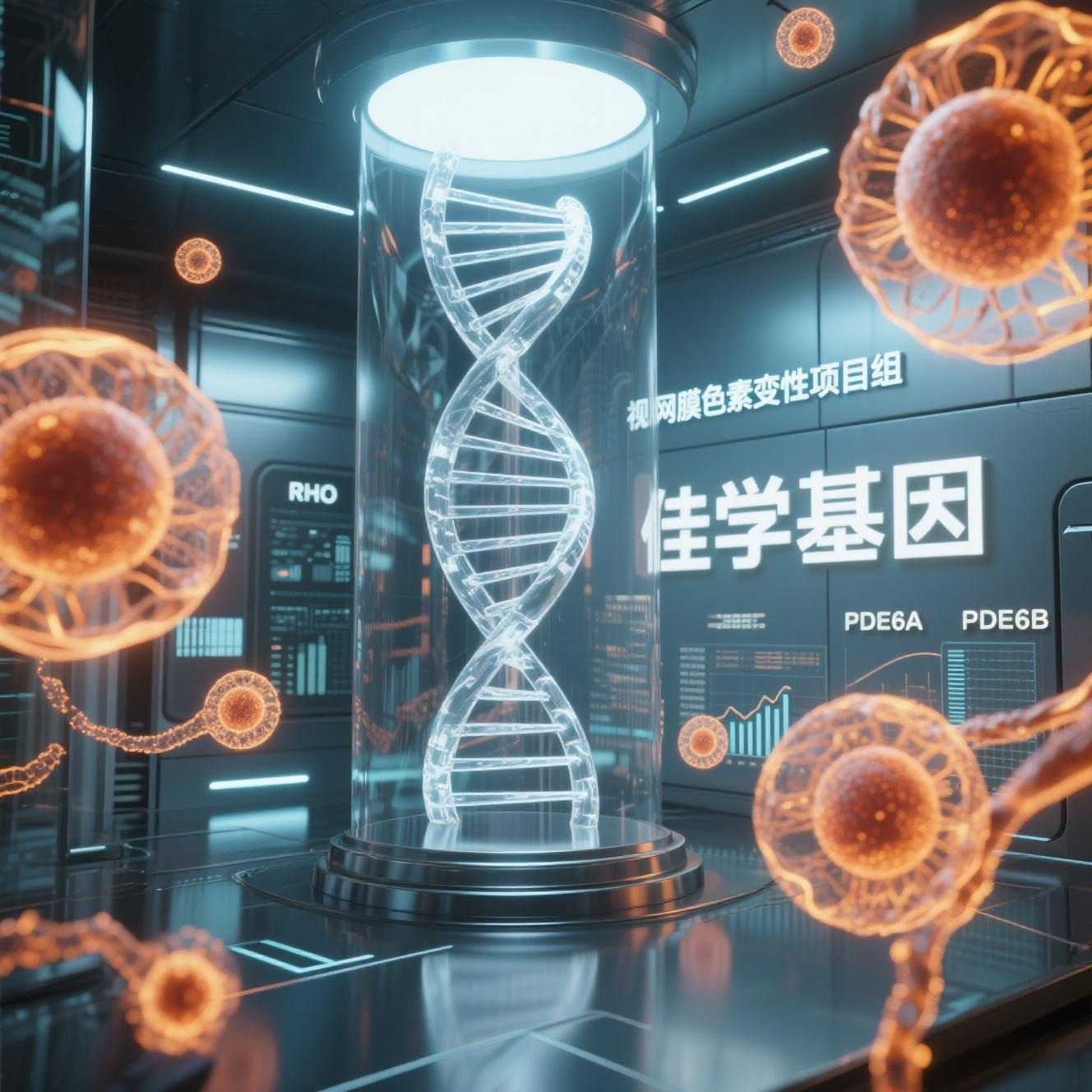 【mg不朽情缘基因检测】视网膜色素“骨针状”沉积的科研解析：<font color='red'>病因</font>、影响与基因检测的重要性
